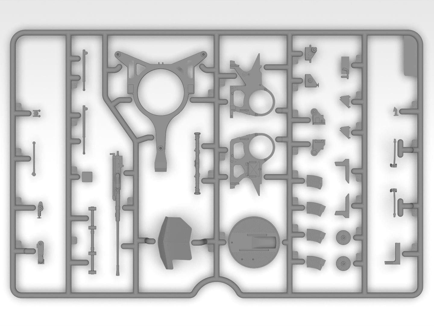 207 - ICM - 35408 - Ford-Werke G 917 T Truppenluftschutzwagen - sprue