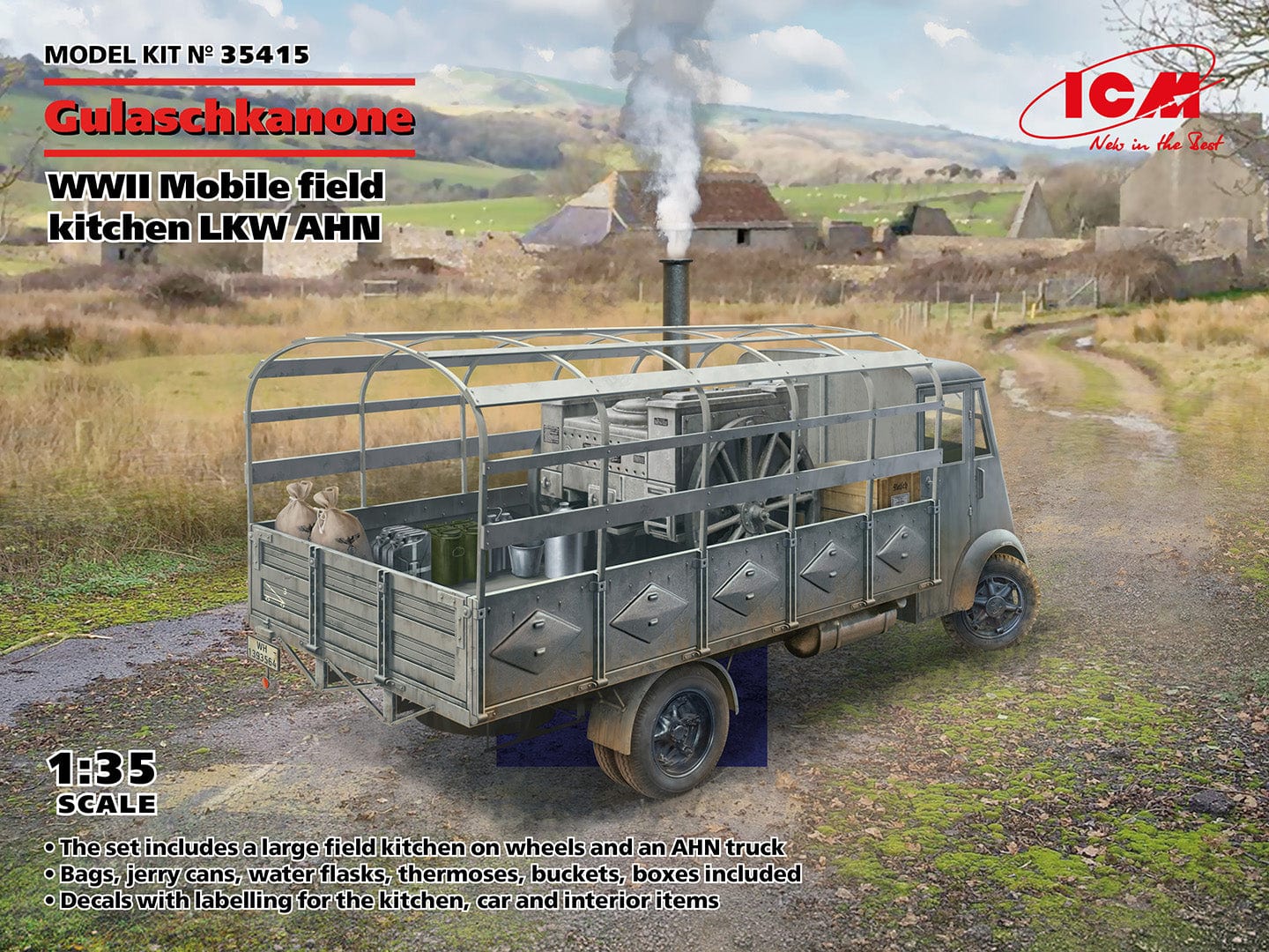 010 - ICM - 35415 - Renault AHN Hf. 11/13 ‘Gulaschkanone’ - primary image