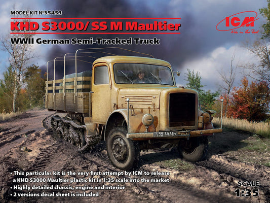 010 - ICM - 35453 - KHD Sd.Kfz. 3c Maultier - primary image