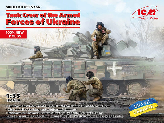 010 - ICM - 35756 - Ukrainian Tank Crew - primary image