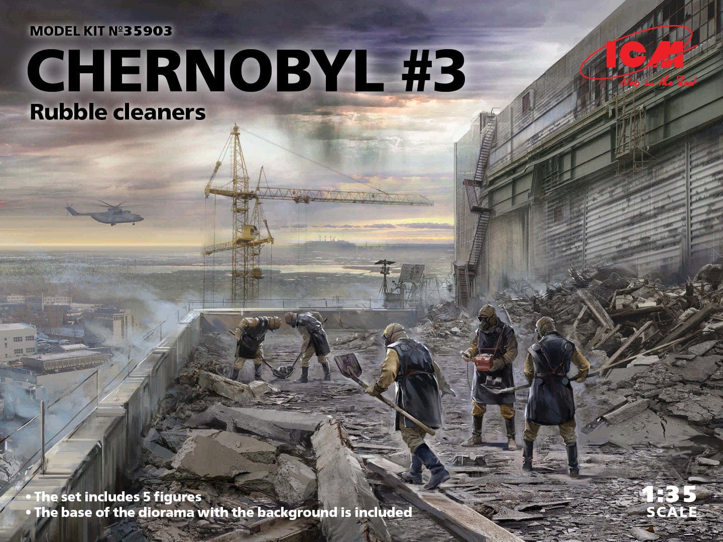 010 - ICM - 35903 - Chernobyl #3 Rubble Cleaners - primary image