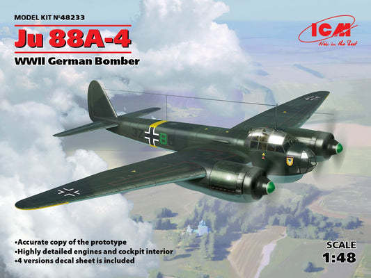010 - ICM - 48233 - Junkers Ju 88 A-4 - primary image