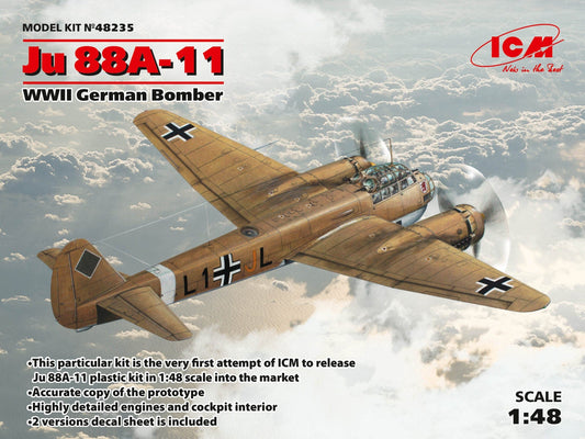 010 - ICM - 48235 - Junkers Ju 88 A-11 - primary image