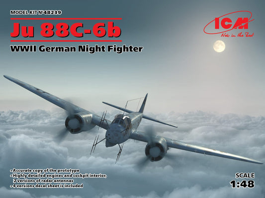 010 - ICM - 48239 - Junkers Ju 88 C-6b - primary image