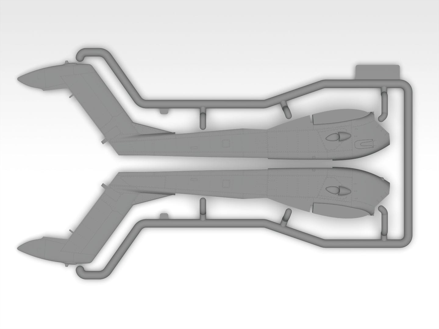 202 - ICM - 48306 - North American Rockwell YOV-10D NOGS Bronco - sprue