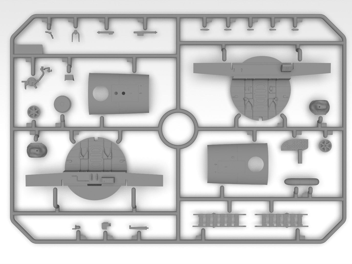 207 - ICM - 48325 - Martin B-26F Marauder - sprue