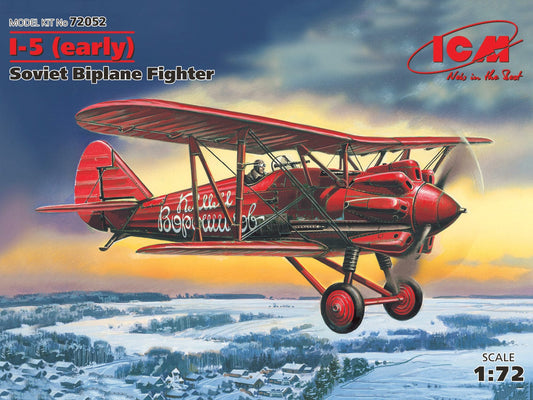 010 - ICM - 72052 - Polikarpov I-5 (early) - primary image