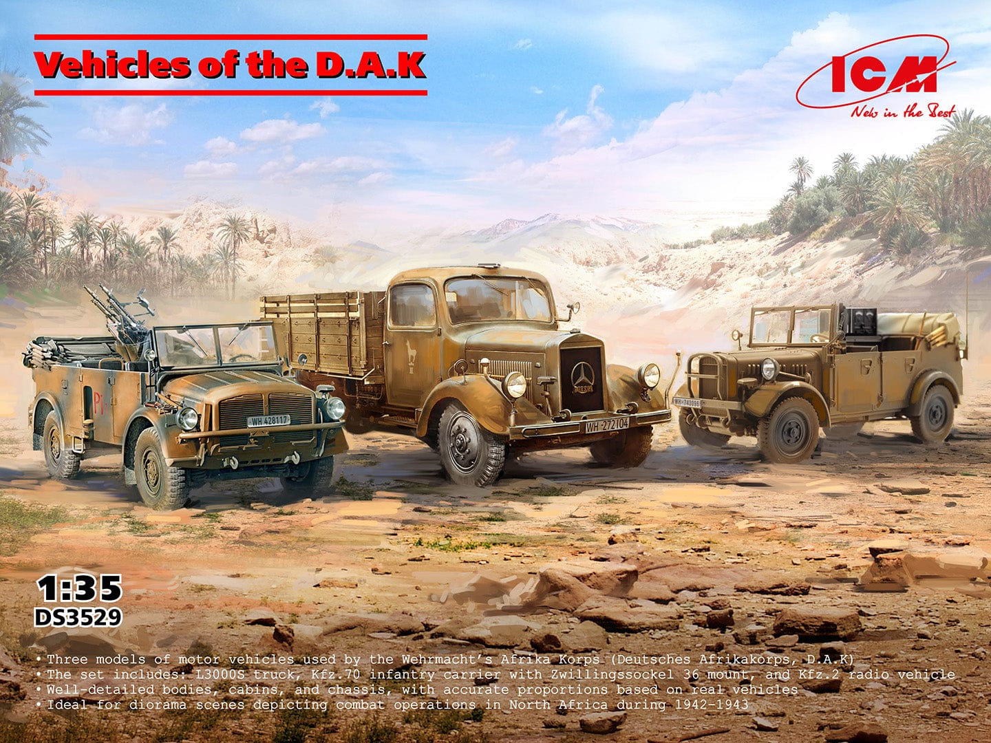 010 - ICM - DS3529 - Vehicles of the DAK - primary image