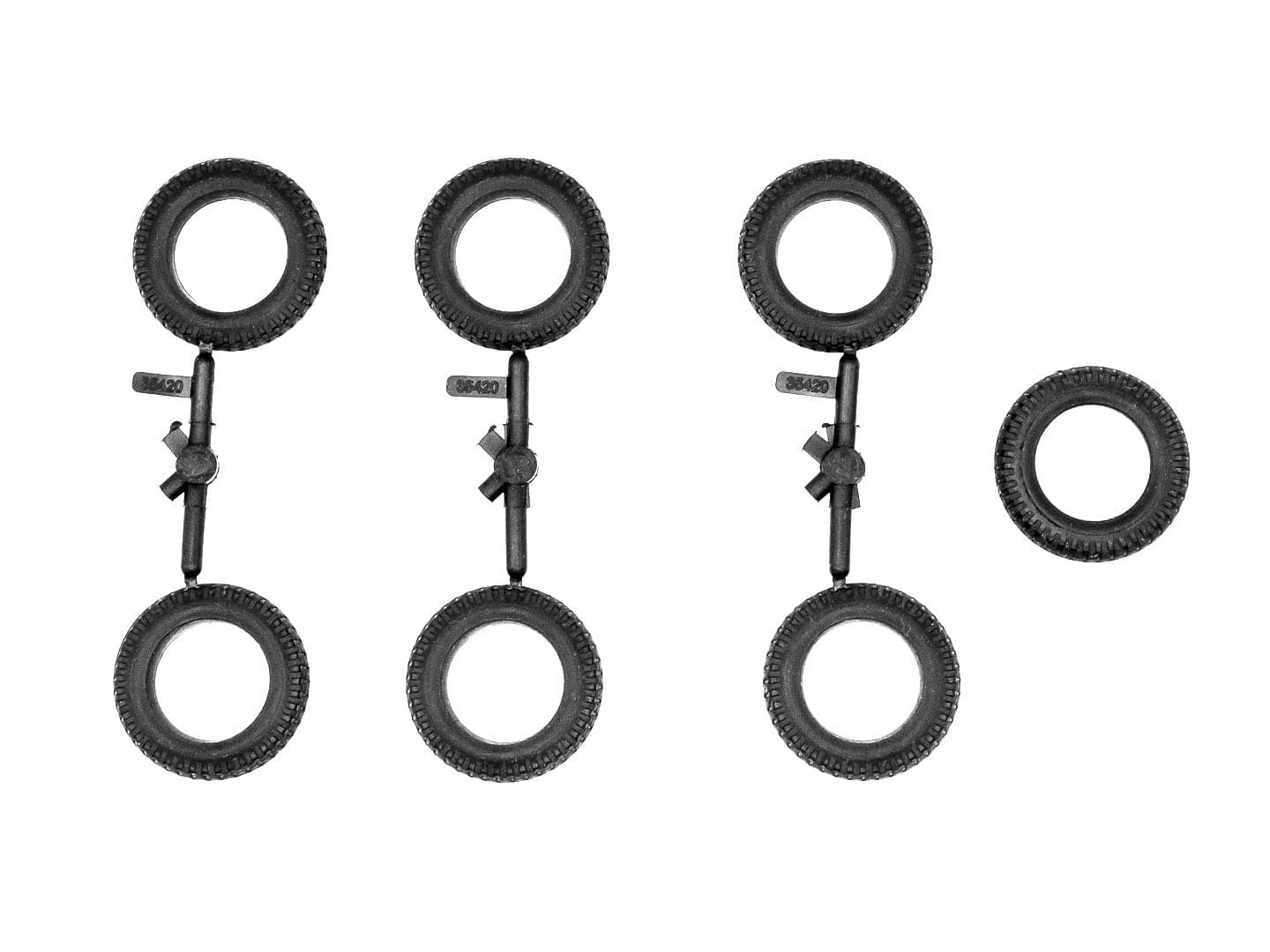 203 - ICM - DS3529 - Vehicles of the DAK - sprue