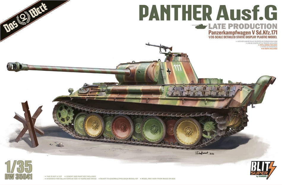 010 - Pz.Kpfw. V Panther Ausf. G (late) - primary image