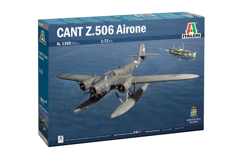 010 - Italeri - 1360 - CANT Z.506 Airone - primary image