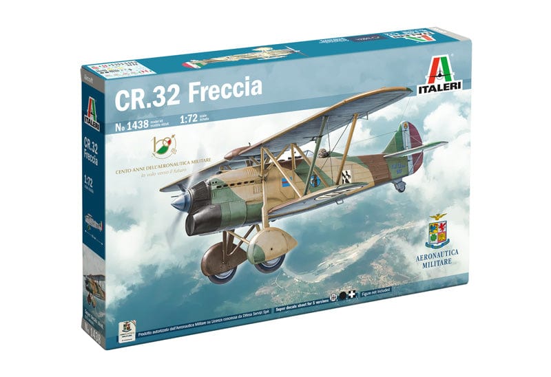 010 - Italeri - 1438 - Fiat CR.32 Freccia - primary image