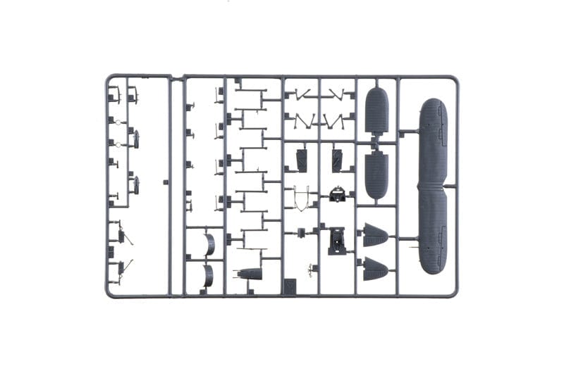 201 - Italeri - 1485 - Fiat CR.42CN Falco - sprue
