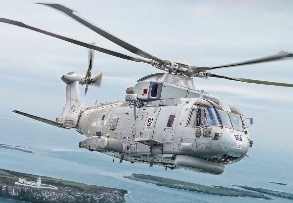 011 - Italeri - 1486 - AgustaWestland AW101 Merlin HM1 - secondary image