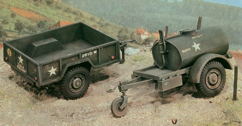 011 - Italeri - 229 - ‘Ben Hur’ G-527 250 gal Water Trailer and M101 Cargo Trailer - secondary image