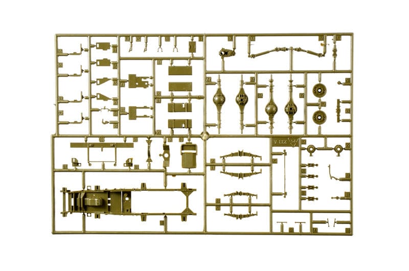 200 - Italeri - 233 - Chevrolet C15 15cwt - sprue