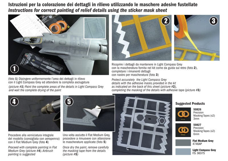140 - Italeri - 2506 - Lockheed Martin F-35A Lightning II - instructions