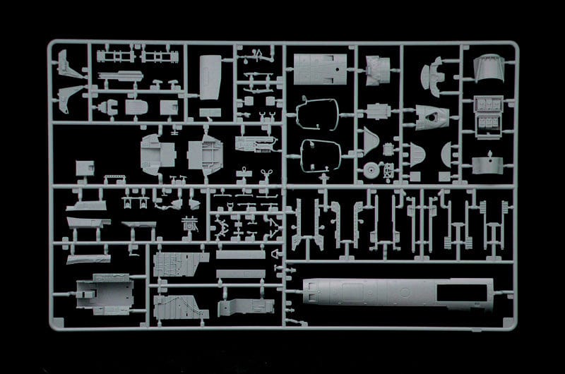 202 - Italeri - 2509 - Lockheed TF-104G Starfighter - sprue