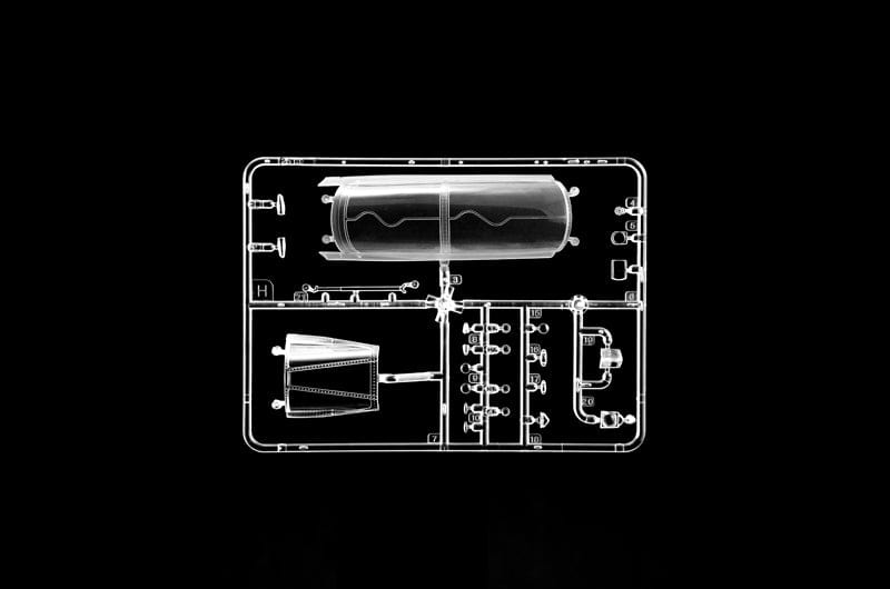 208 - Italeri - 2513 - Panavia Tornado GR4 - sprue