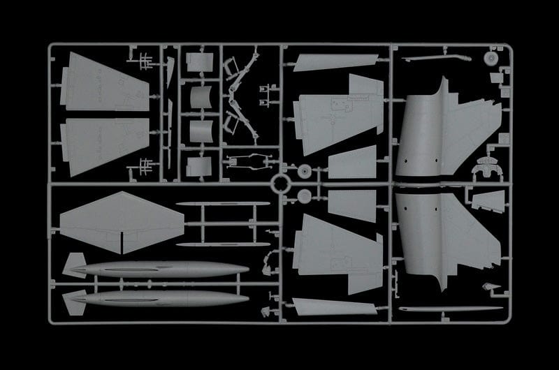 200 - Italeri - 2514 - Lockheed F-104G / Aeritalia F-104S Starfighter - sprue