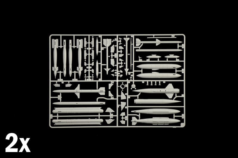 207 - Italeri - 2517 - Panavia Tornado ECR - sprue