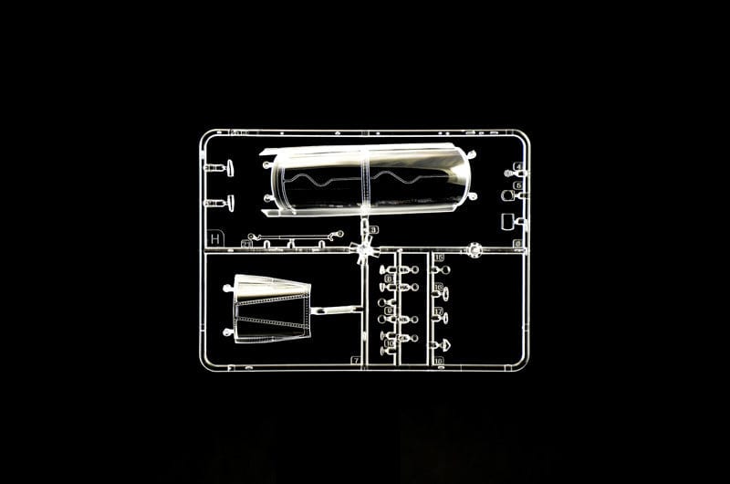 208 - Italeri - 2517 - Panavia Tornado ECR - sprue