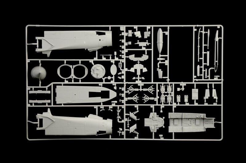 205 - Italeri - 2517 - Panavia Tornado ECR - sprue