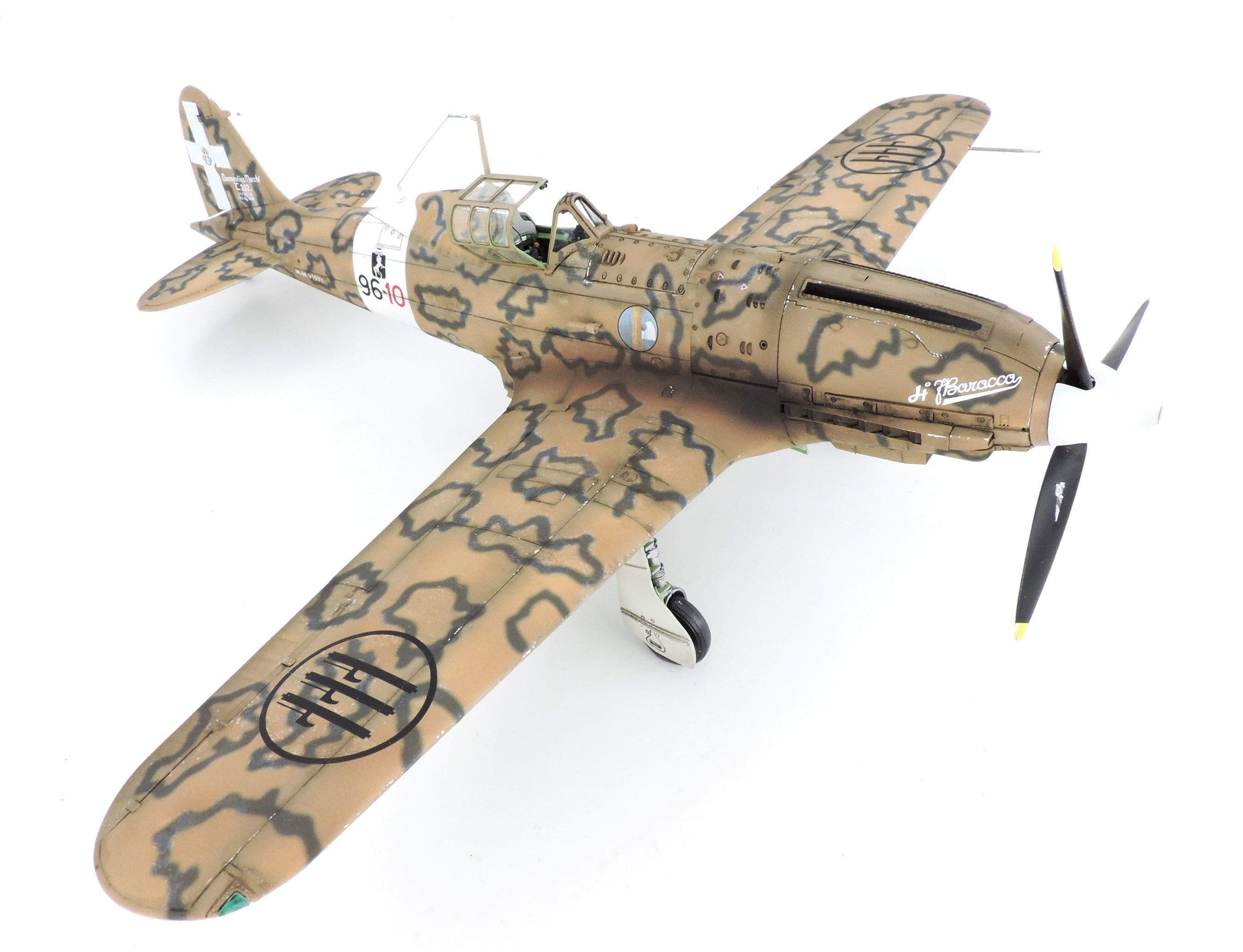 Italeri - 2518 - Macchi C.202 Folgore - painted model