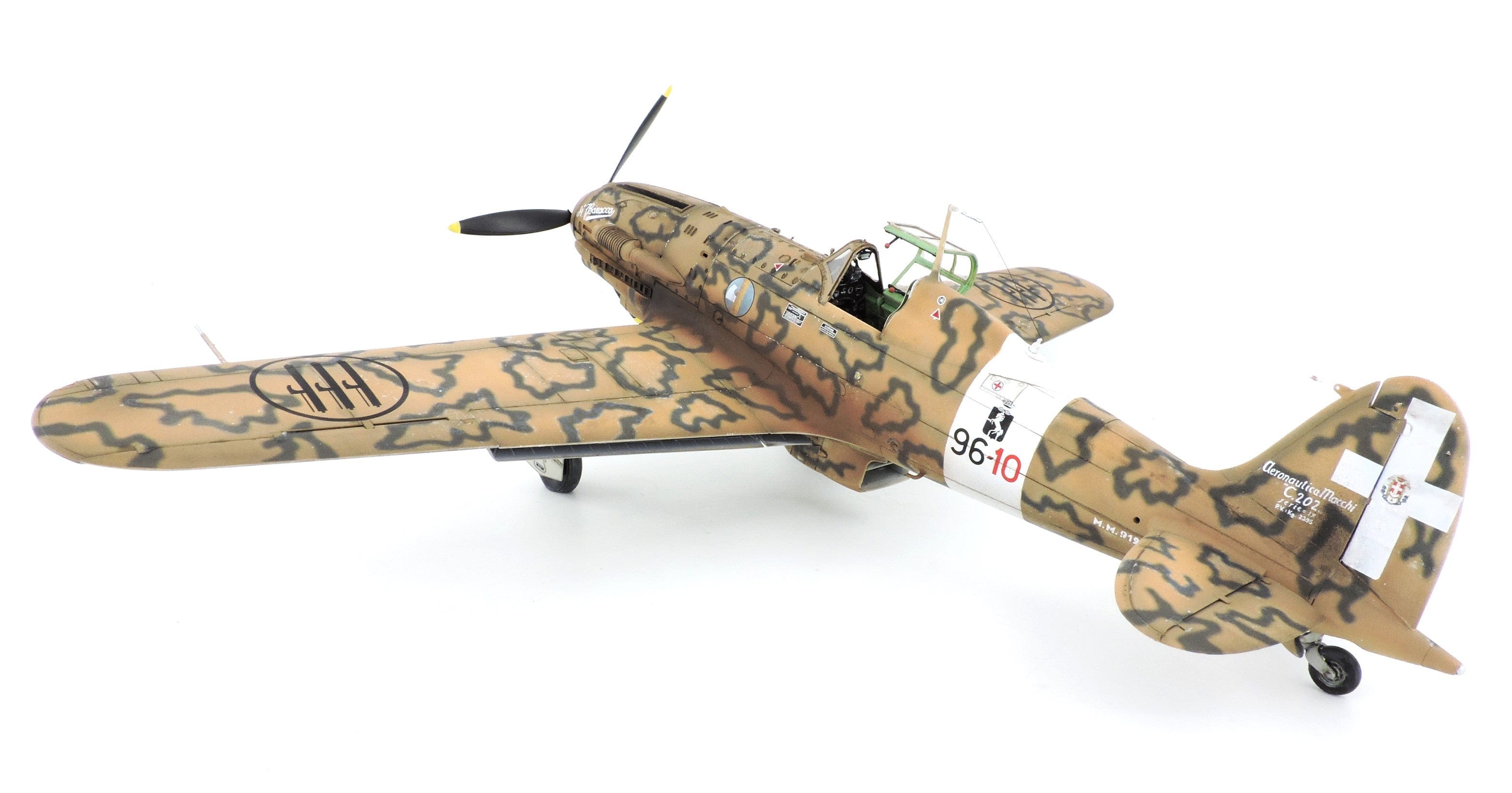Italeri - 2518 - Macchi C.202 Folgore - painted model