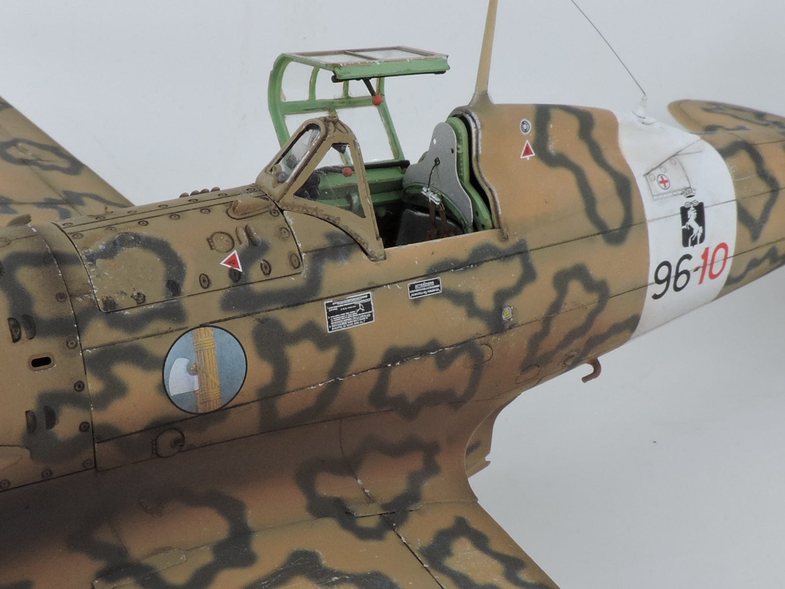Italeri - 2518 - Macchi C.202 Folgore - painted model