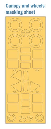 Italeri - 2519 - Macchi MC.205 Veltro - masks