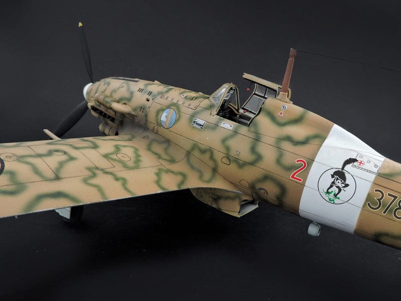 Italeri - 2519 - Macchi MC.205 Veltro - painted model