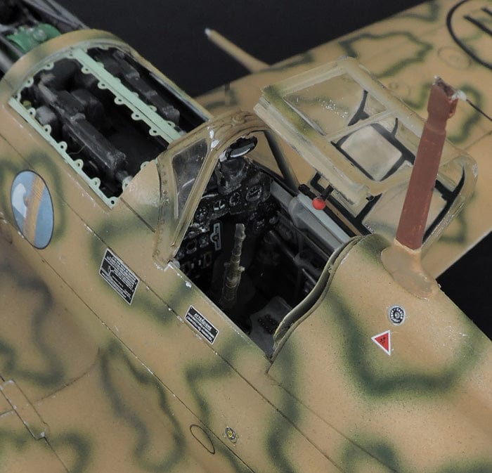 Italeri - 2519 - Macchi MC.205 Veltro - painted model