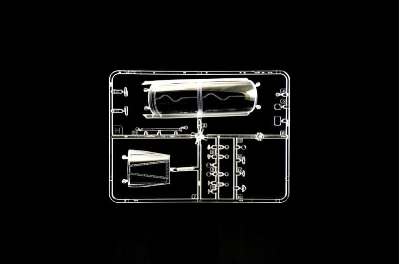 208 - Italeri - 2520 - Panavia Tornado IDS - sprue