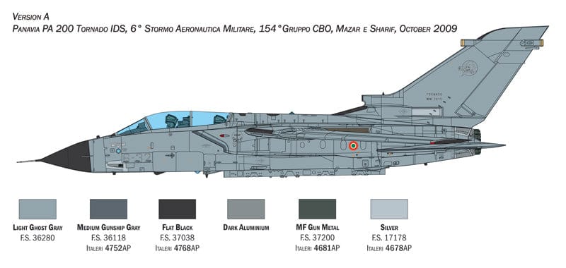 302 - Italeri - 2520 - Panavia Tornado IDS - paint schemes