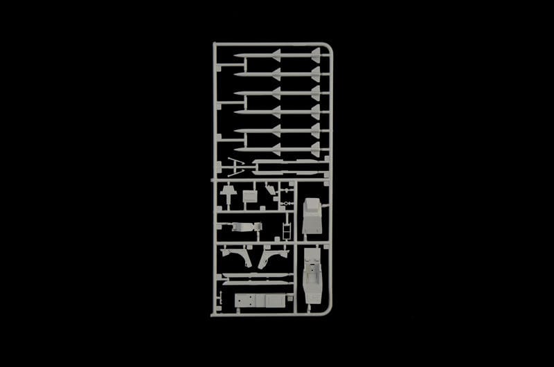 201 - Italeri - 2664 - Saab JAS 39D Gripen - sprue