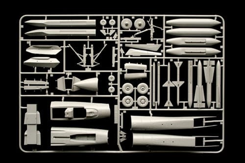 200 - Italeri - 2666 - Sikorsky MH-60K Black Hawk SOA - sprue