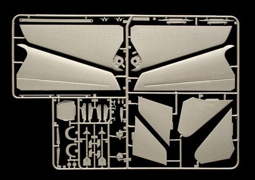 202 - Italeri - 2666 - Sikorsky MH-60K Black Hawk SOA - sprue