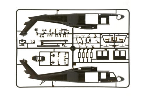 200 - Italeri - 2706 - Sikorsky UH-60A / MH-60A Black Hawk ‘Night Raid’ - sprue