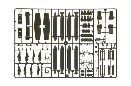 201 - Italeri - 2706 - Sikorsky UH-60A / MH-60A Black Hawk ‘Night Raid’ - sprue