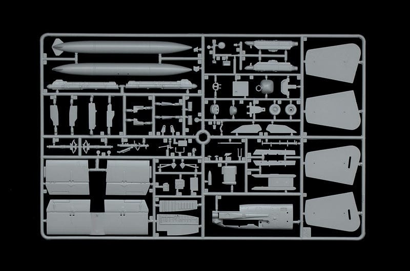 201 - Italeri - 2725 - Fairchild Republic A-10C Thunderbolt II ‘Blacksnakes’ - sprue