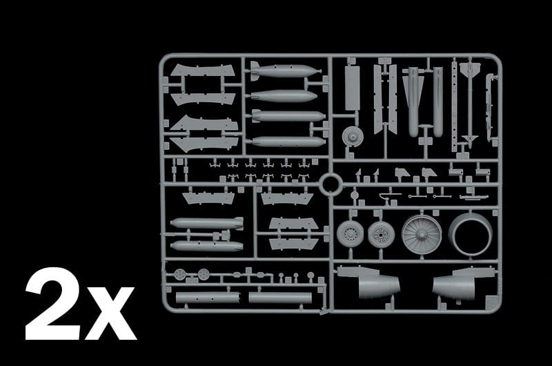 203 - Italeri - 2725 - Fairchild Republic A-10C Thunderbolt II ‘Blacksnakes’ - sprue