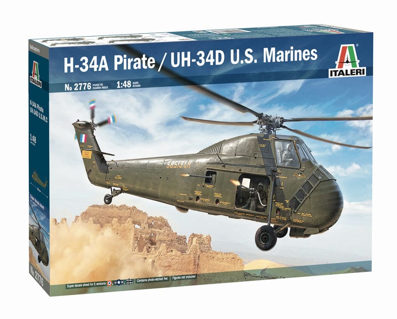 011 - Italeri - 2776 - Sikorsky H-34A Pirate / UH-34A/D/G-I Choctaw - secondary image