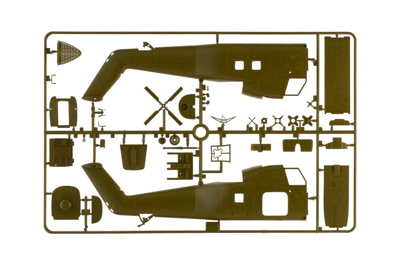 Italeri - 2776 - Sikorsky H-34A Pirate / UH-34A/D/G-I Choctaw - sprue