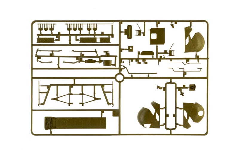 Italeri - 2776 - Sikorsky H-34A Pirate / UH-34A/D/G-I Choctaw - sprue