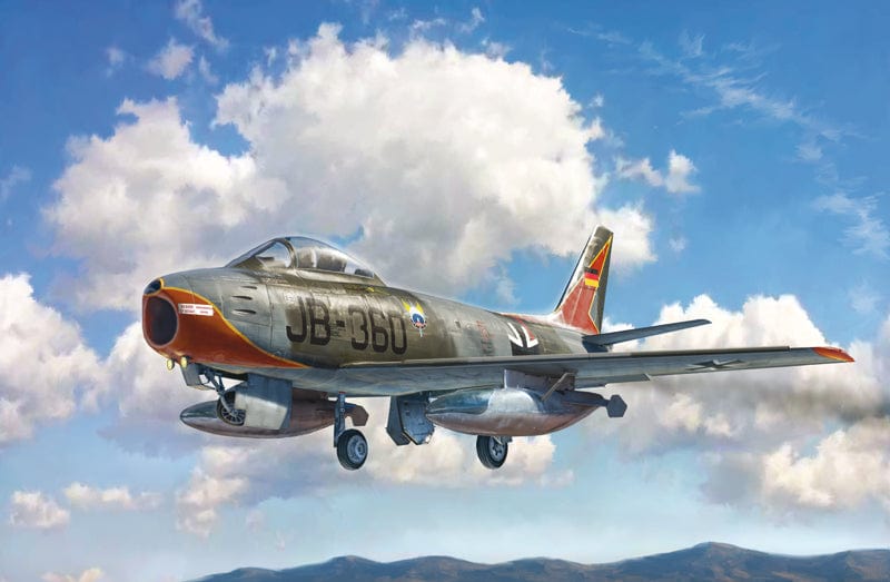 011 - Italeri - 2799 - Canadair CL-13 / North American F-86E Sabre - secondary image