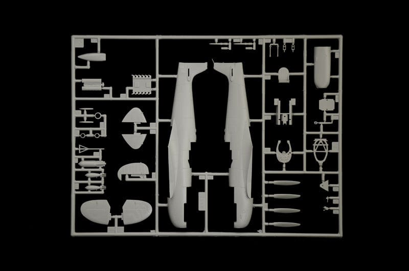 200 - Italeri - 2804 - Supermarine Spitfire Mk IX - sprue