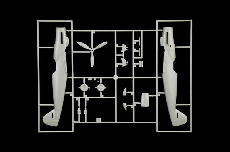 200 - Italeri - 2805 - Messerschmitt Bf 109 K-4 - sprue