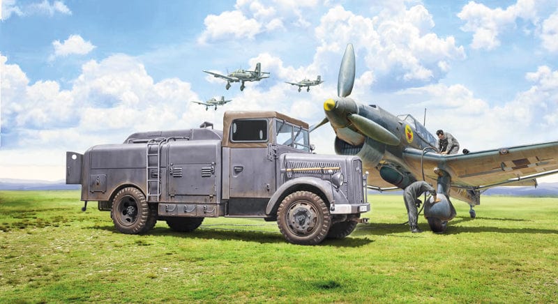 011 - Italeri - 2808 - Opel Blitz Kfz. 385 Tankwagen ‘Battle of Britain’ - secondary image