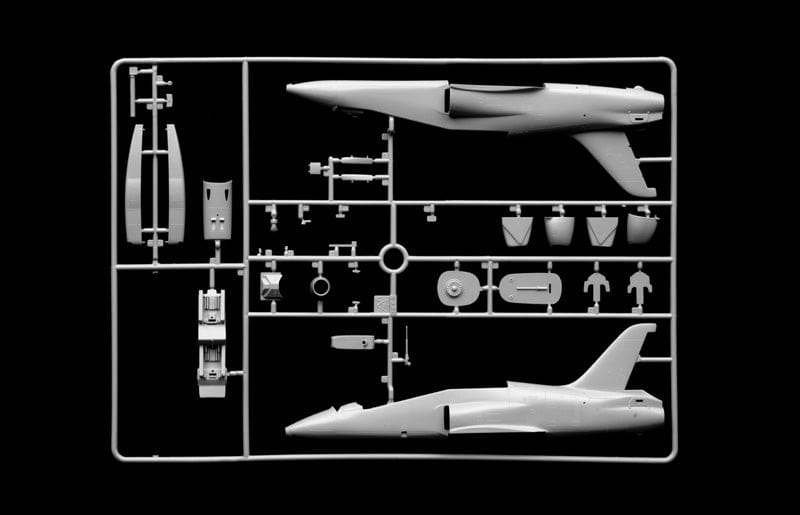 200 - Italeri - 2813 - BAe Hawk T1 / Mk 51 - sprue